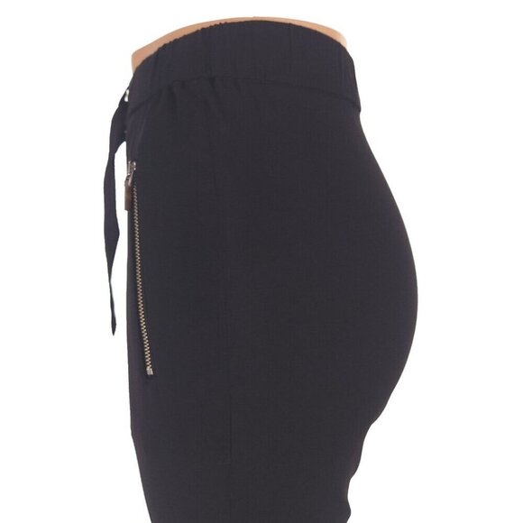 Fabiana Filippi Jogging-fit Silk Stretch Trousers Size 40 XS Womens Black $650 - Picture 6 of 13